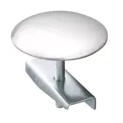 LDR 501 6410 Bolt Type Faucet Hole Cover, Chrome