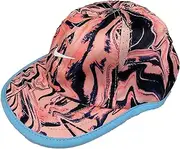 [Nike] Girl`s Aerobill Lightweight Strapback Printed Adjustable Baseball Cap Hat (B_C(1A2628-A6P)/B, 12-24 Months)