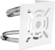 Mipcase 2Sets Pole Mount Adapter Bracket for Security Camera Dome Bracket for Wall Ceiling Installation Easy to Adjust Angle Durable Design for Optimal Camera Positioning