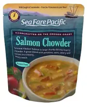 Sea Fare Pacific Smoked Salmon Chowder 9 Ounce Pack of 8