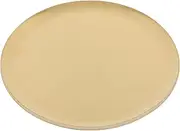 JECOMPRIS Stainless Plate Round Snack Serving Dish Buffet Plate Dessert Tray for Home