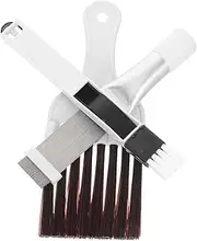 KOMBIUDA 3pcs Fin Comb Brush: Air Conditioner Comb Cleaning Brush for Condenser Radiator Cooling System Maintenance Tool