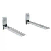 - Microwave Oven Steel L-Shaped Bracket, Microwave Wall Mount Shelf Bracket, ...