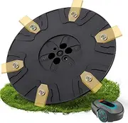 Robotic Lawnmower Accessories, 6 Blade Discs Compatible with Gardena Sileno Minimo & Flymo Easilife Go & Husqvarna Automower Aspire Robotic Lawnmower, Garden Mower, Weeding
