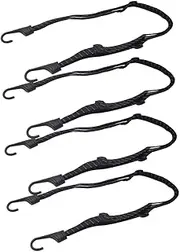 TOKIDNY Adjustable Nylon Straps Hooks 4pcs Bike Cargo Binding Belt Nylon Cord Straps for Luggage Fixing