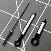 Black Watch Hands For Watch Quartz Movement Hattori Epson TMI VJ42 P1-H2-3