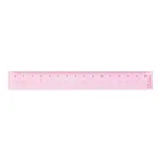 Midori CL Ruler 15cm Pink 42232006
