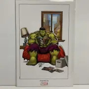 2020 Marvel Retailer Promotion The Incredible Hulk Lithograph 8 x 10 Ron Lim ART