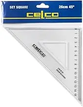 Celco 45 Degree Set Square, 26Cm