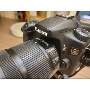 canon 70D，canon eos 70d單眼數位相機，含18-135變焦鏡頭，外觀新