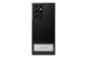 Clear Standindg Clear Galaxy S21 Ultra Protective Case trans