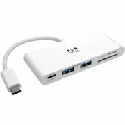 Eaton Tripp Lite Series USB-C Multiport Adapter, USB 3.x (5Gbps), USB-A/C Hub Po
