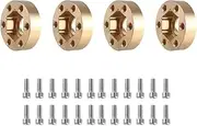 Modification Accessories Brass Hex Wheel Widening Adapter for 1/10 RC Crawler Axial SCX10 Traxxas TRX4(18.5mm)
