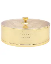 Godinger Stainless Steel Hammered Matzah Holder