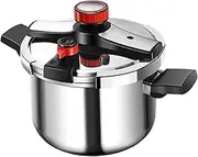 Generic Pressure Cooker Cooking Pot Quick Cooker Portable Easy Clean Cookware Pressure Cooker for Kitchen Home Family, 12L