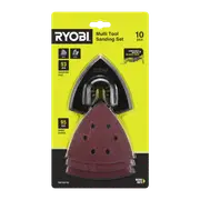 Ryobi 10-Piece Multi Tool Sanding Set