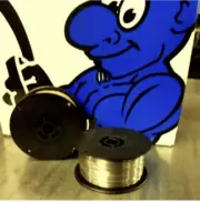 308LFC-O .035 1 lb 2 Pack MIG Flux Core Gasless Welding Wire Blue Demon