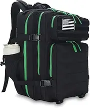 Lovelinks21 45L Tactical Assault Backpack 3 day assault pack with Molle Waterproof backpack Rucksack for Tactical Backpacks