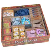 Folded Space Game Box Colour Inserts Organiser Divider For Barcelona RPG