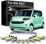 Car LED Interior Light Bulb Kit, For KIA Ray 2011-2018 2019 2020 2021 2022 2023 Vehicle Indoor Reading Dome Trunk