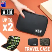 Cable Organiser Bag Charger USB Electronic Accessories Storage Travel Case New