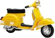 Premium 1:18 Scale Motorcycle Model for Kids, Yellow