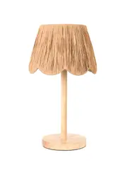 Goldie 1 Light Table Lamp in Natural