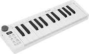 M-WAVE 25 Key Bluetooth USB MIDI Keyboard Controller, Portable and Rechargeable Midi Controller For Mac and PC, Dynamic Keybed Music Production, Smart Chord, Scale Modes, Software Included (Mini)