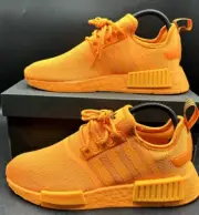 NIB Womens Adidas Originals NMD_R1 R1 BRIGHT ORANGE Shoes GV9439 - Size 6.5 NWT