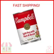 Campbell's Condensed Split Pea Soup With Ham and Bacon, Natural Smoke Flavoring