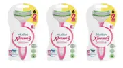 Schick Intuition Xtreme3 Women Sensitive Disposable Razors, 24 Count