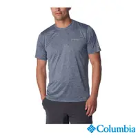 在飛比找PChome24h購物優惠-Columbia哥倫比亞 男款-快排短袖上衣-深藍色 UAE