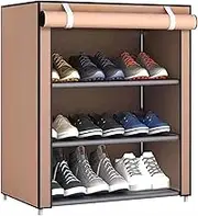 Simple Shoe Rack Multi-Layer Dust-Proof Household Shoe Rack Dust Resistance Lattices Non-Woven Fabric Shoe Rack