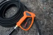 MTM Hydro Easy Hold SG35 Pressure Washer Spray Gun | Orange | No Swivel