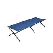 Costway Folding Camping Bed W/carry Bag, Blue