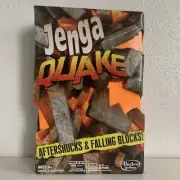 NEW SEALED Jenga Quake 2013 Earthquake Shaking Vibrating Board Game Hasbro