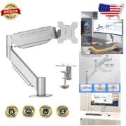 Cable Management Ultrawide Monitor Arm for 17-49 inch Displays - Silver Finish