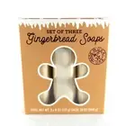 Gingerbread Soaps 3 Pack Soap - Gingerbread, Oatmeal Raisin, Sugar Cookie *USA*