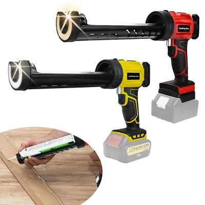 1PC Cordless Caulking Gun Electric Silicone Gun 4Adjustable Speed with LED Light