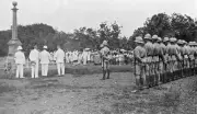 Darwin NT Apr 1935 The Darwin Garrison at an Anzac Day OLD PHOTO