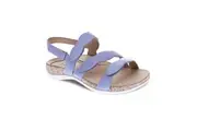 Scholl Able Adjustable Sandal - Light Blue
