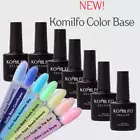 KOMILFO Color Rubber Base LED/UV Base Coat 8ml Gel Nail Polish
