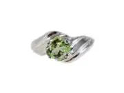 RARE Tsavorite Ring Kilimanjaro Forest Green 1ct+ Tanzania’s Handcut Vintage