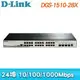 D-Link 友訊 DGS-1510-28X Layer 2+ Gigabit 可堆疊智慧型網管交換器
