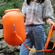 Inflatable Bag Rafting Swimming Tow Float Bag Swimming Buoy Light