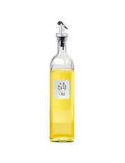 Glass Oil Bottle With Label Kitchen Tools Accessories 250Ml 500Ml - Oil 250Ml