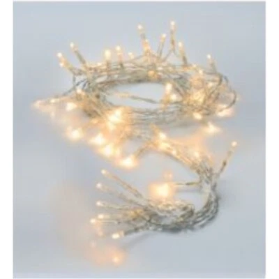Battery Operated LED Yellow 30 Piece String Lights Decoration 9 Feet