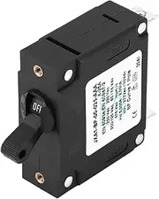 30A Manual Circuit Breaker with/AC - Circuit Breaker for Overload & Short Circuit (25A)