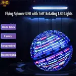 FLYING BALL TOY 360ROTATING BUILT-IN LED MAGIC DRONE FLYING