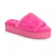 muk Luks Women's Platform Slide Slippers 1100291 S